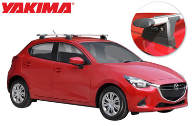 Mazda 2 Yakima roof racks